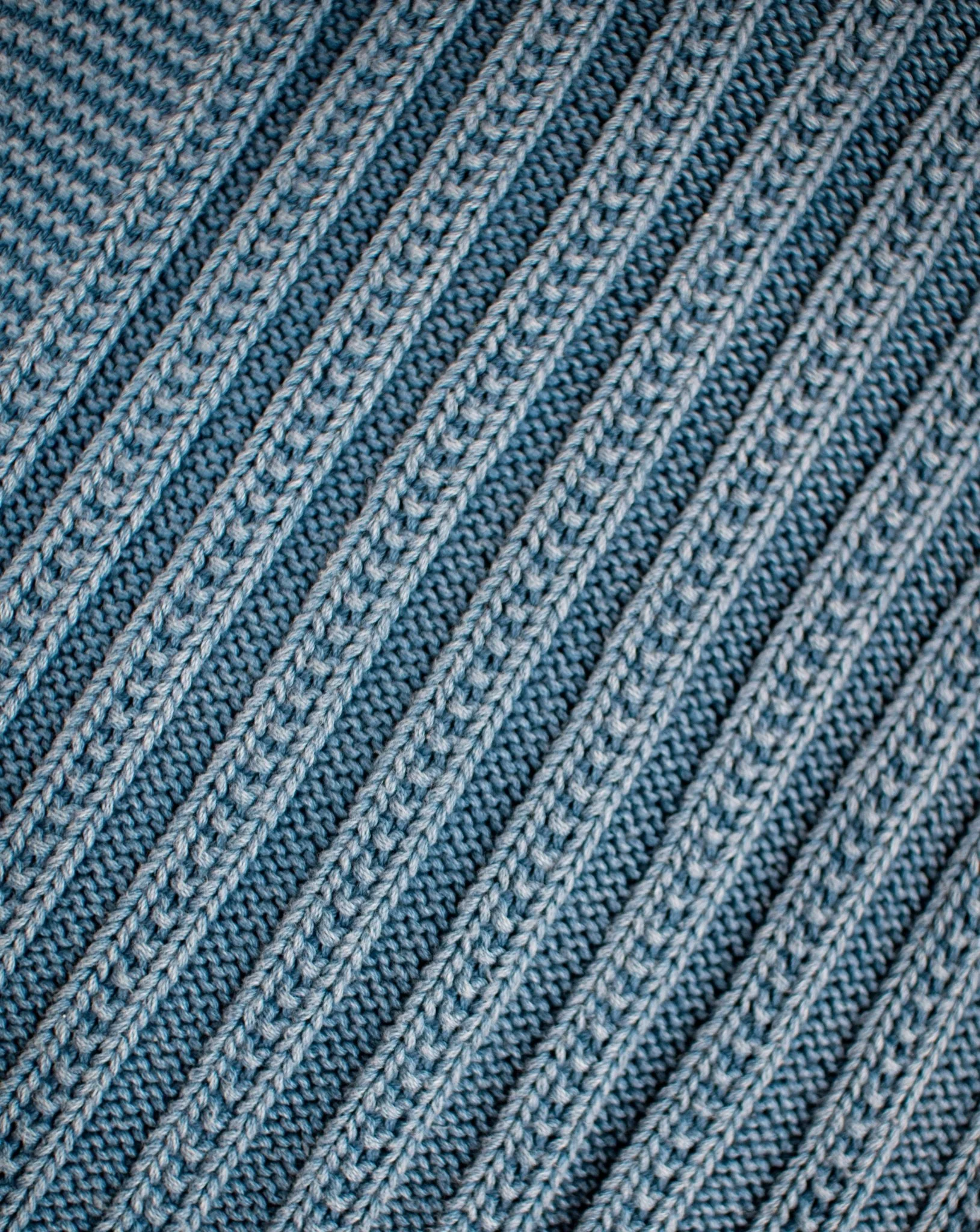 Brooklyn Organic Cotton Knit Throw Blanket - Image 11