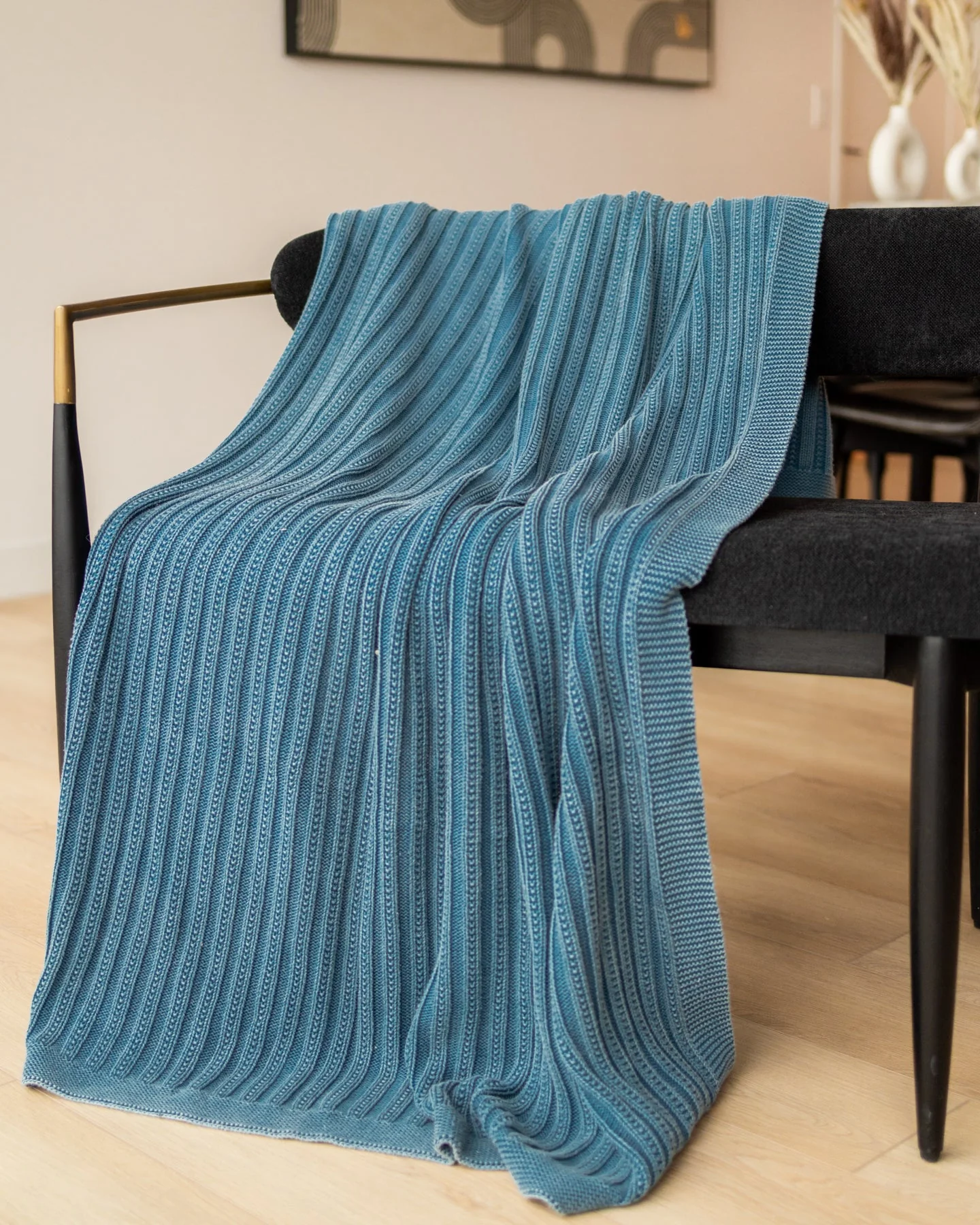 Brooklyn Organic Cotton Knit Throw Blanket - Image 7