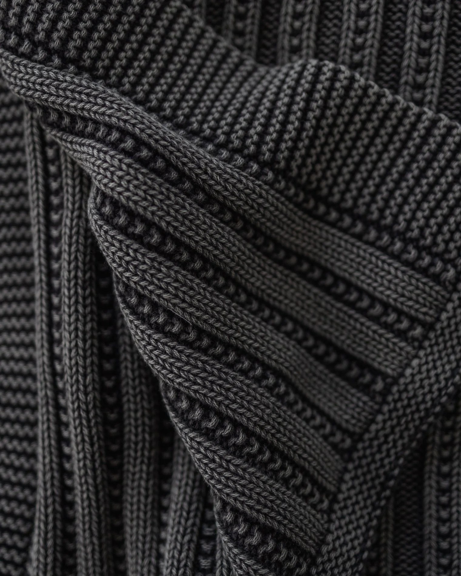 Brooklyn Organic Cotton Knit Throw Blanket - Image 9