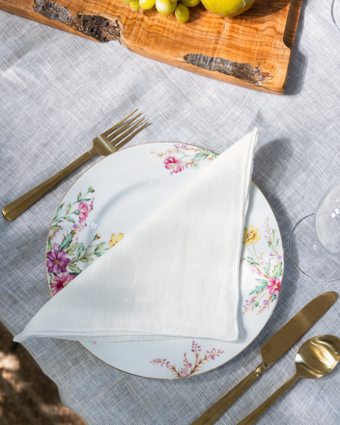 Gigi Organic Linen Napkin Set - Image 3