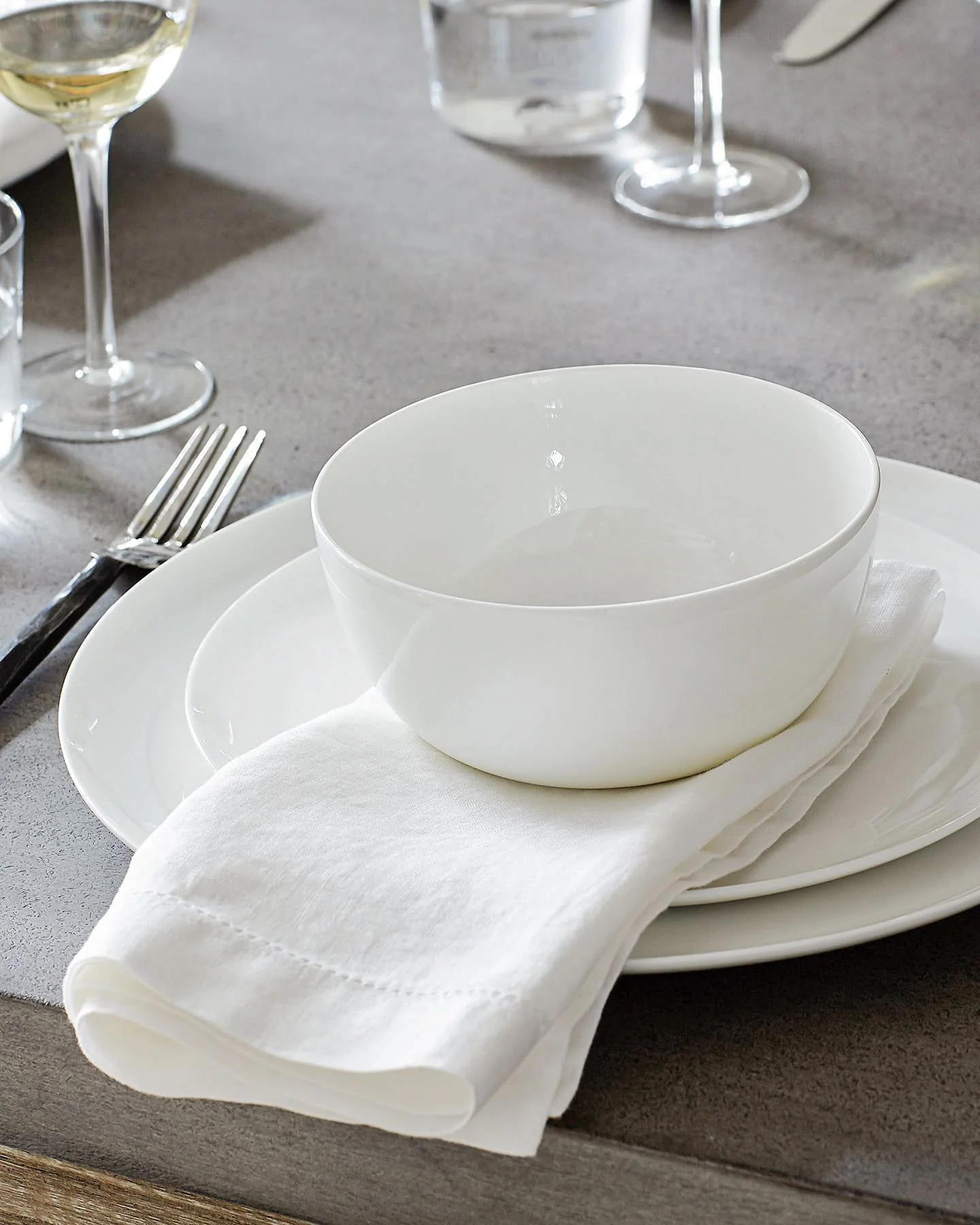 Jolie Organic Linen Oxford Napkins - Image 6