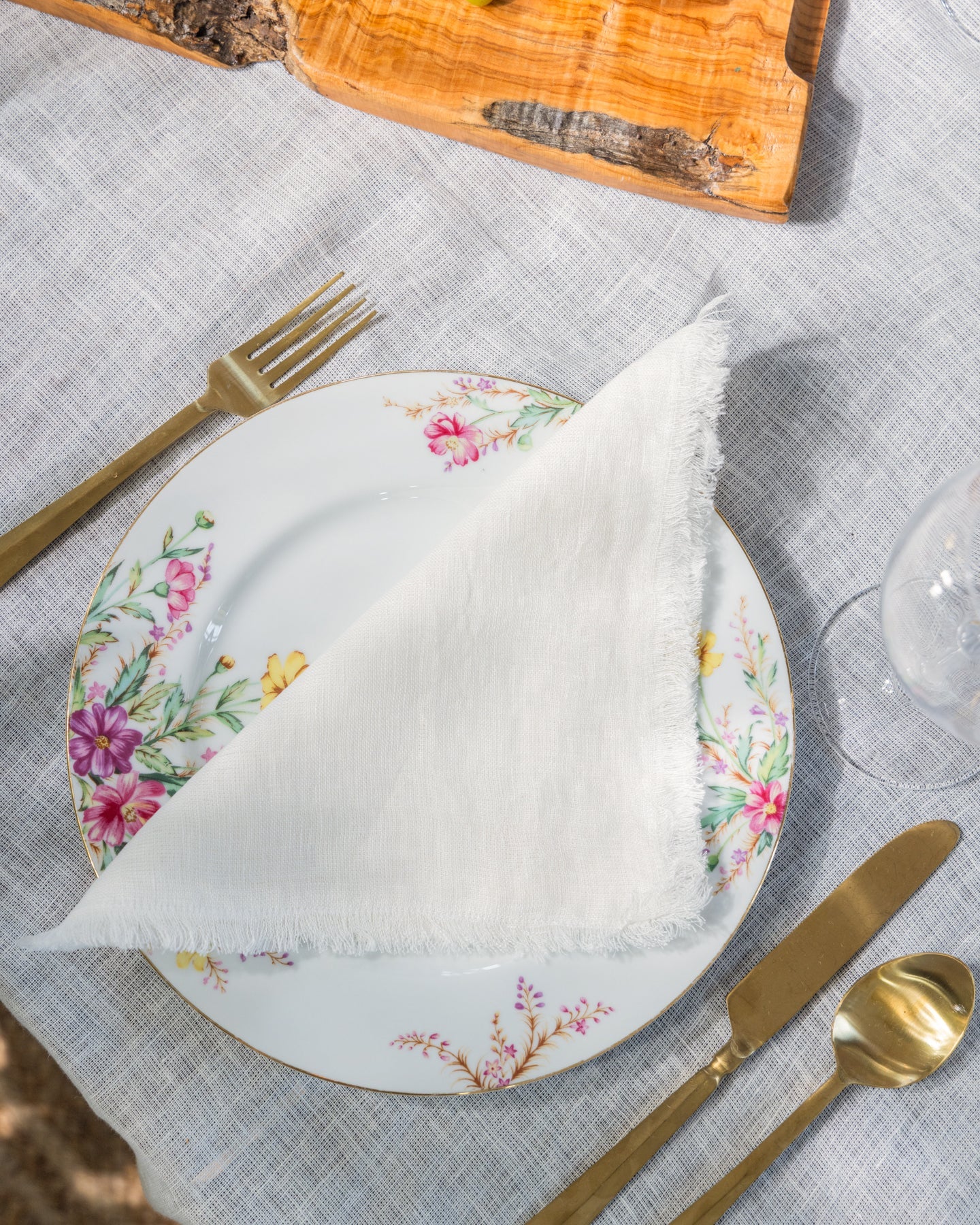 Lucie Organic Linen Napkin Set $40 Today Only - Image 3