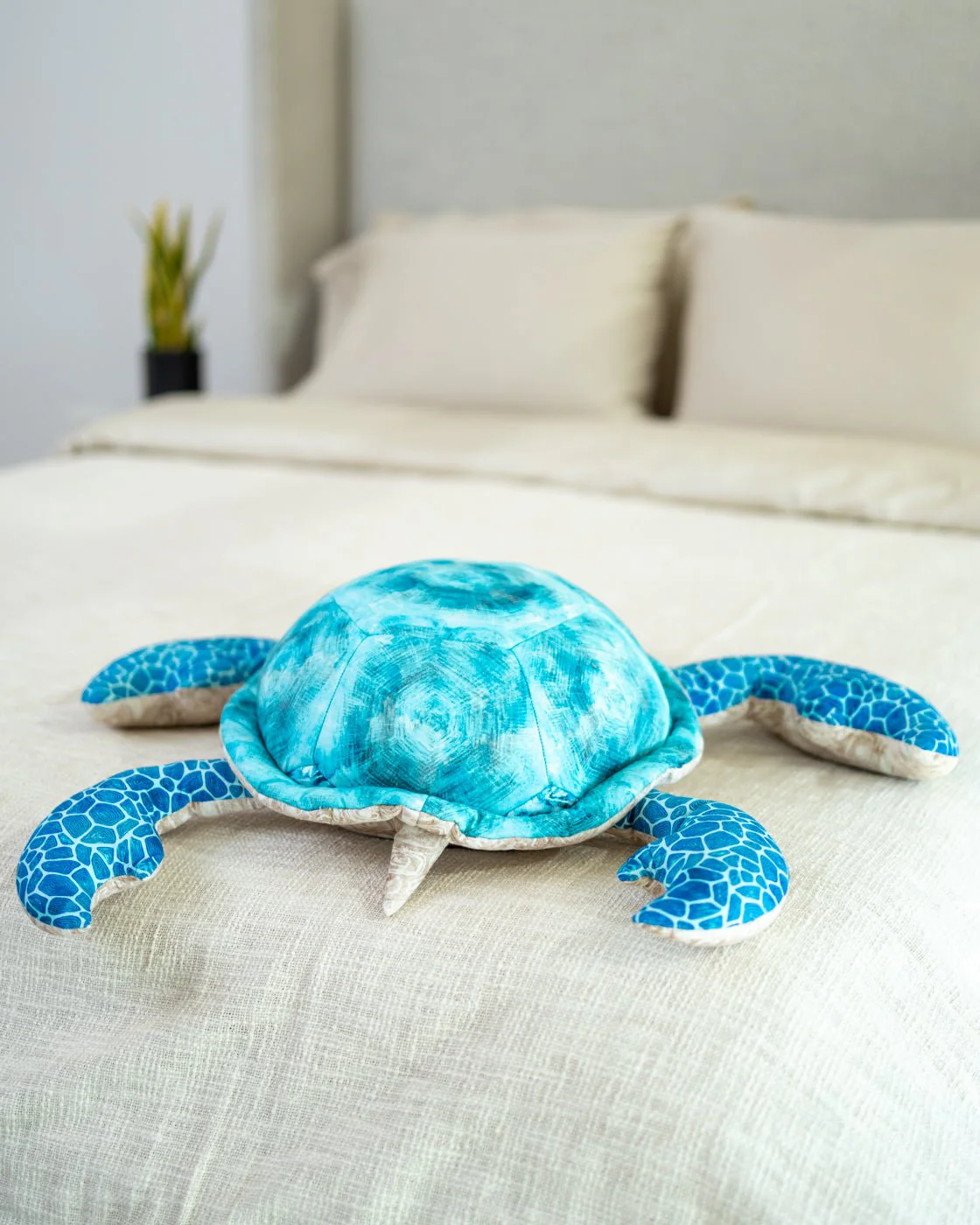 Organic Cotton Turtle Pillow - Image 7