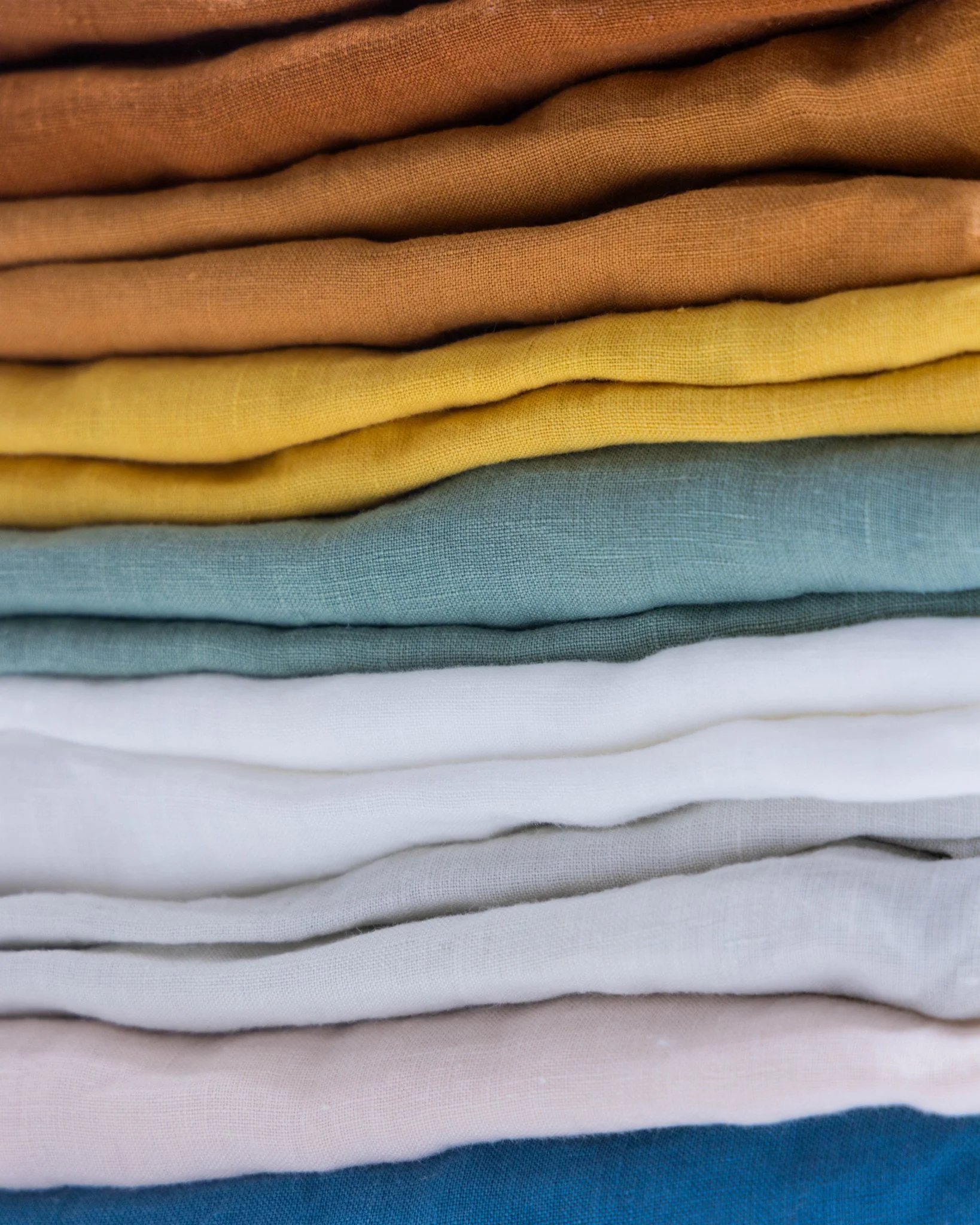 Sadie Organic Belgian Flax Linen Fitted Crib Sheet - Image 5