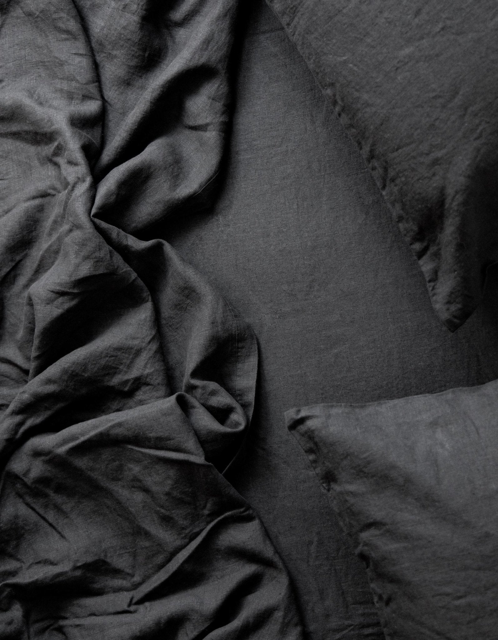 Sofia Organic Belgian Flax Linen Bedding Set with Ties - Image 5